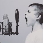 Boy and Microphone