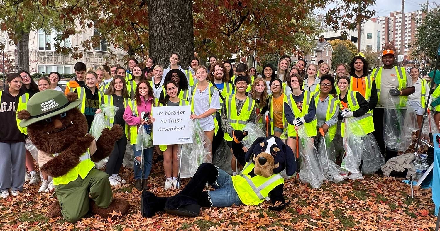 Press release announcing The Atkins Group’s six PRSA Nashville Parthenon Awards for Nobody Trashes Tennessee, including Trash Masters Rewards, No Trash November, and a Bear-Proof Trash Can campaign.