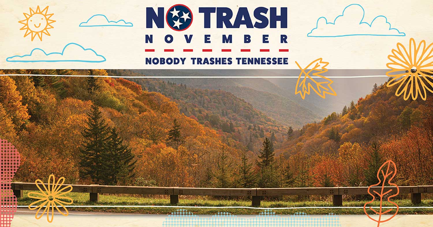 Press release announcing The Atkins Group’s six PRSA Nashville Parthenon Awards for Nobody Trashes Tennessee, including Trash Masters Rewards, No Trash November, and a Bear-Proof Trash Can campaign.