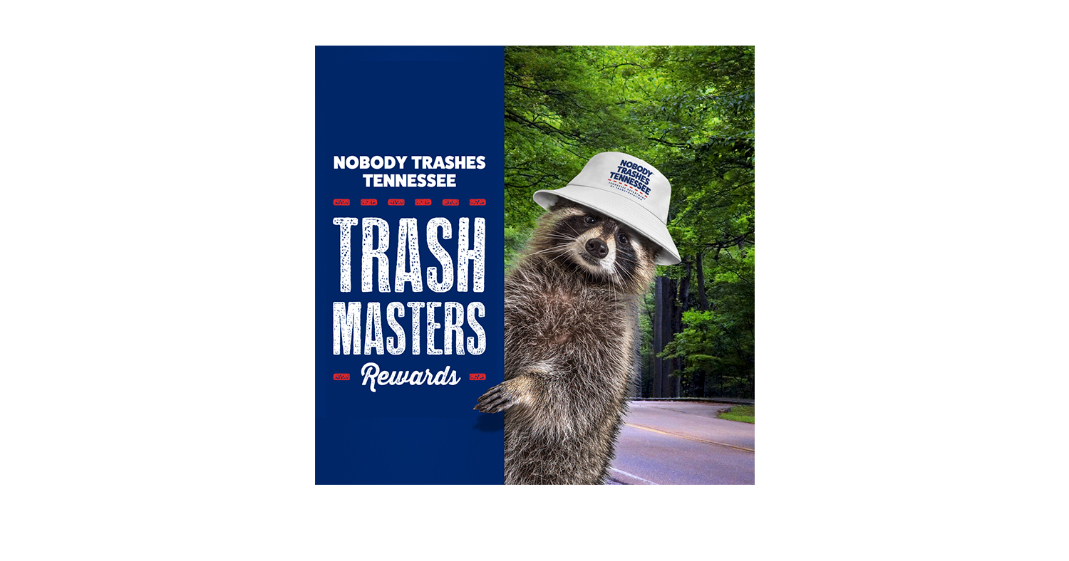 Press release announcing The Atkins Group’s six PRSA Nashville Parthenon Awards for Nobody Trashes Tennessee, including Trash Masters Rewards, No Trash November, and a Bear-Proof Trash Can campaign.